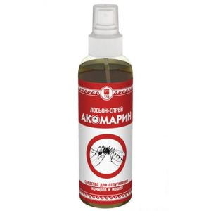АКОМАРИН лосьон-спрей от комаров и мошек