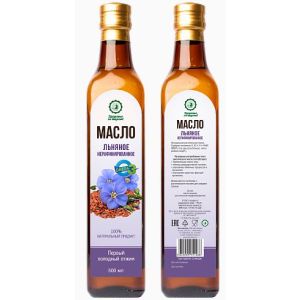 МАСЛО ЛЬНЯНОЕ 250 мл.