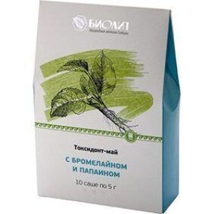 Токсидонт май с экстрактами бромелайна и папаина