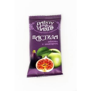 Батончик-ПАСТИЛА ЯБЛОЧНАЯ С ИНЖИРОМ