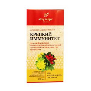 КРЕПКИЙ ИММУНИТЕТ - медовый бальзам