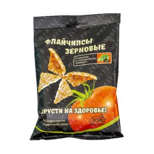 ФЛАЙЧИПСЫ С ТОМАТОМ И ИТАЛЬЯНСКИМИ ТРАВАМИ