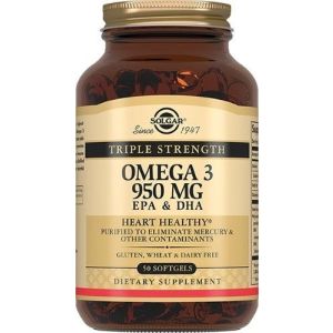СОЛГАР ТРОЙНАЯ ОМЕГА-3