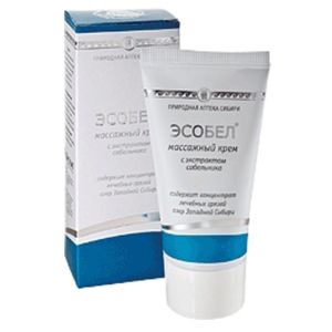 Крем массажный с экстрактом сабельника «Эсобел»