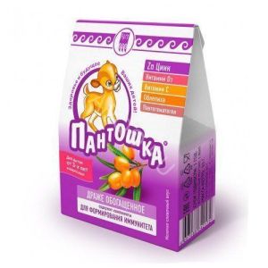 Драже Пантошка с цинком (Zn) и витамином D3