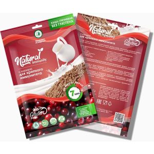 Гречневая каша «NATURAL IMMUNITY» с клюквой