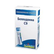 БЕЛЛАДОННА С9 ГОМЕОПАТ МОНОКОМП ПРЕПАРАТ РАСТИТ ПРОИСХОЖД 4,0 ГРАНУЛЫ ГОМЕОПАТ